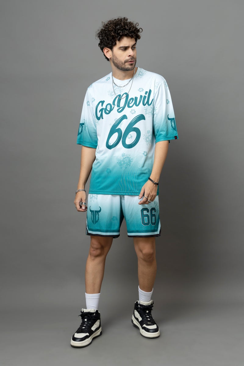 Go Devil 66 Printed Co-Ord Set For Men - Image 1